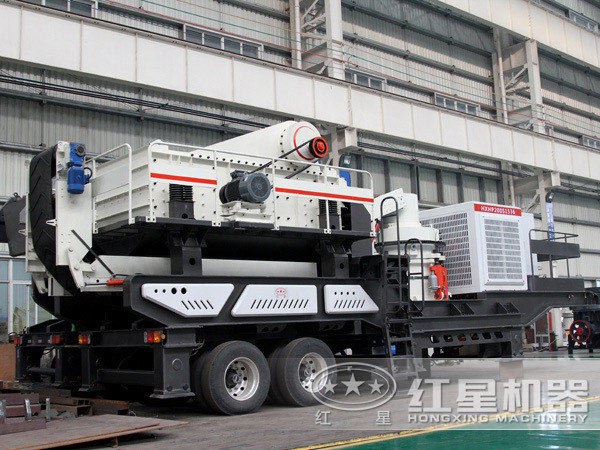 120tph粉石頭機:移動破碎機 120tph粉石頭機:移動破碎機