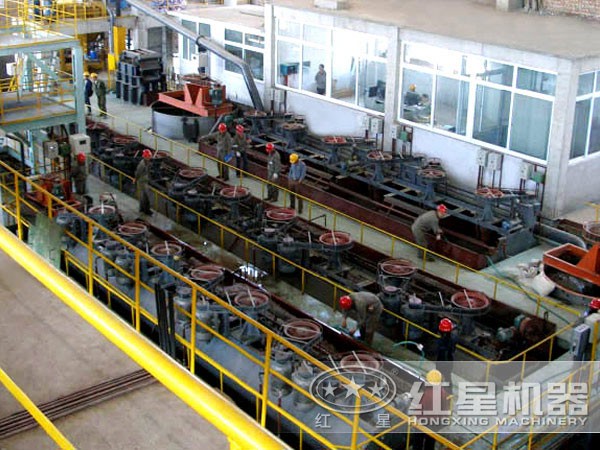 安徽沙坪溝鉬礦選礦生產線現場2 安徽沙坪溝鉬礦選礦生產線現場2