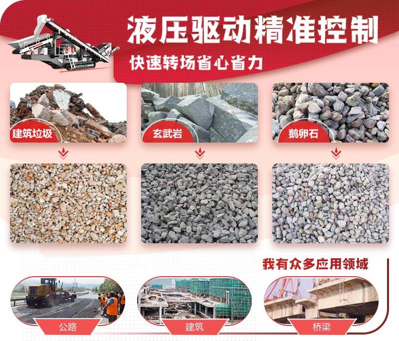 履帶式移動(dòng)破碎站應(yīng)用領(lǐng)域 履帶式移動(dòng)破碎站應(yīng)用領(lǐng)域