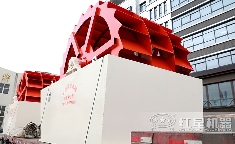 輪斗式洗砂機,花崗巖成品洗砂加工 輪斗式洗砂機,花崗巖成品洗砂加工