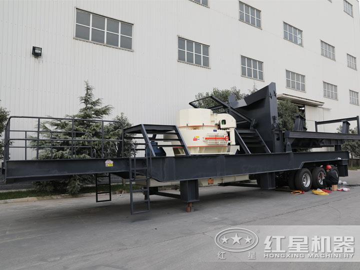 VSI沖擊式小型制砂碎石機(jī)，產(chǎn)量高，稀油自潤(rùn)滑