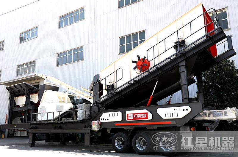 小型移動河卵石制砂生產(chǎn)機 小型移動河卵石制砂生產(chǎn)機