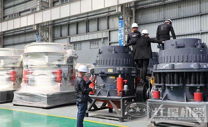 全液壓圓錐破碎機，液壓過載保護裝置，自動調(diào)節(jié)出料粒度