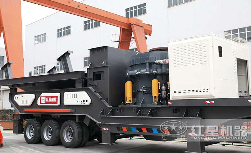 圓錐式移動破碎機，多腔模式，彈簧保險過載裝置