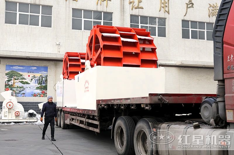 紅星洗砂機(jī)每天發(fā)往全國各地，免費安裝服務(wù)到底 style=width:720px; 