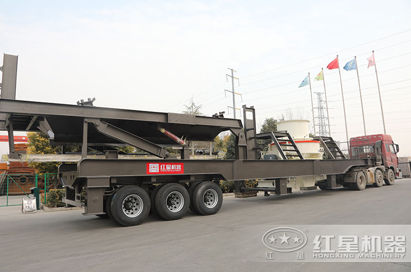 時產100噸移動制砂機直接發往安徽 時產100噸移動制砂機直接發往安徽