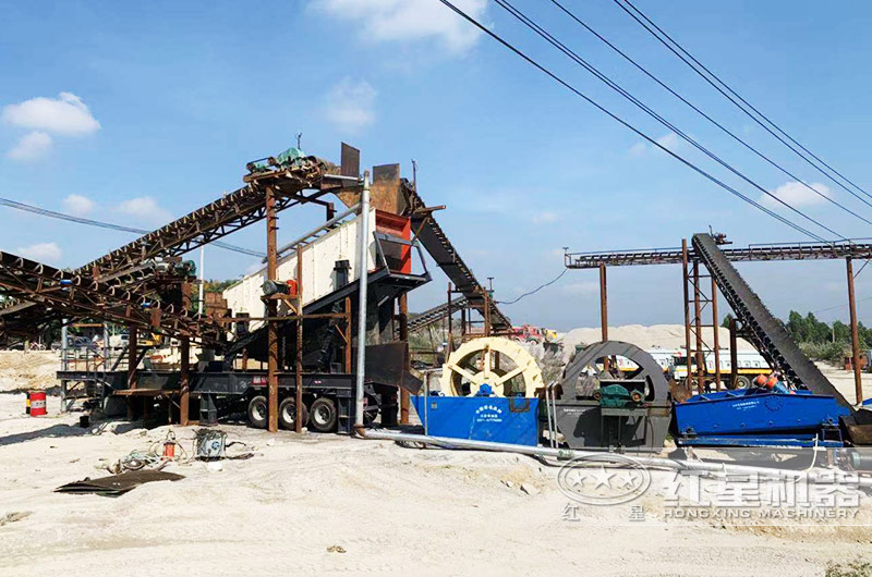 浙江石粉制砂洗砂一體機“量身定制”生產(chǎn)現(xiàn)場 浙江石粉制砂洗砂一體機“量身定制”生產(chǎn)現(xiàn)場