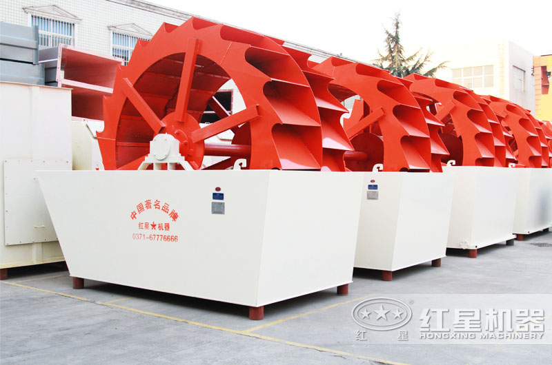 輪斗洗砂機,時產量15-260t/h 輪斗洗砂機,時產量15-260t/h