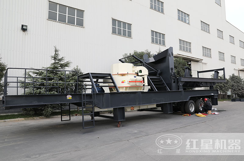 輪胎移動式一體制砂機(jī)圖片 輪胎移動式一體制砂機(jī)圖片