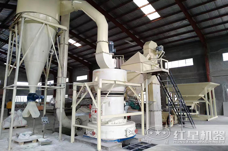 河南客戶磨粉生產線現場 河南客戶磨粉生產線現場