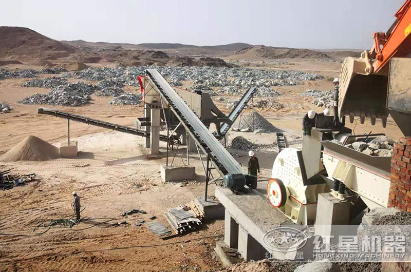 廣西石子生產(chǎn)現(xiàn)場_重錘式破碎機 廣西石子生產(chǎn)現(xiàn)場_重錘式破碎機