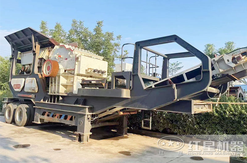 移動制砂機(jī)展示 移動細(xì)碎制砂機(jī)展示