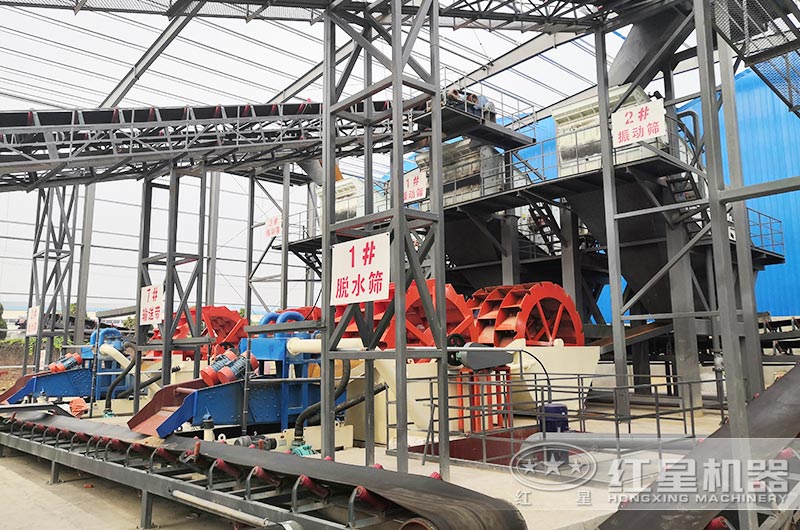 洗沙場加工現場 洗沙場加工現場