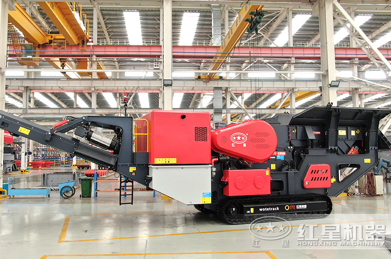 履帶式移動破碎機(jī)