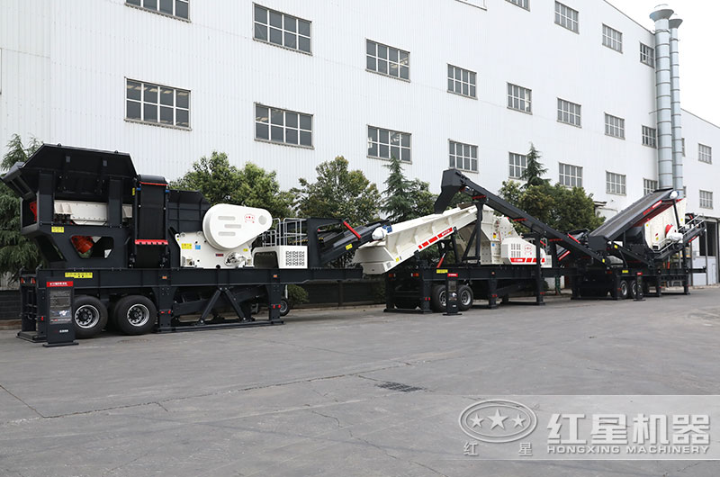 大型移動石子破碎機圖片 大型移動石子破碎機圖片